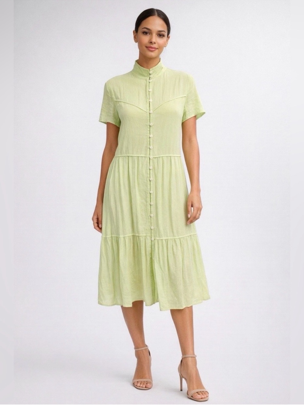 Rag & Bone Libby Tiered Midi Dress